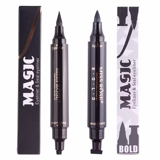 Seal Eyeliner One Eyeliner and One Eyeliner Tail Seal, Long Lasting